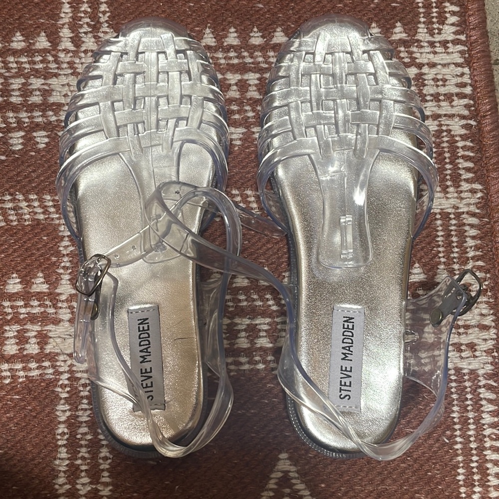 Steve Madden Womens Jelly Sandals